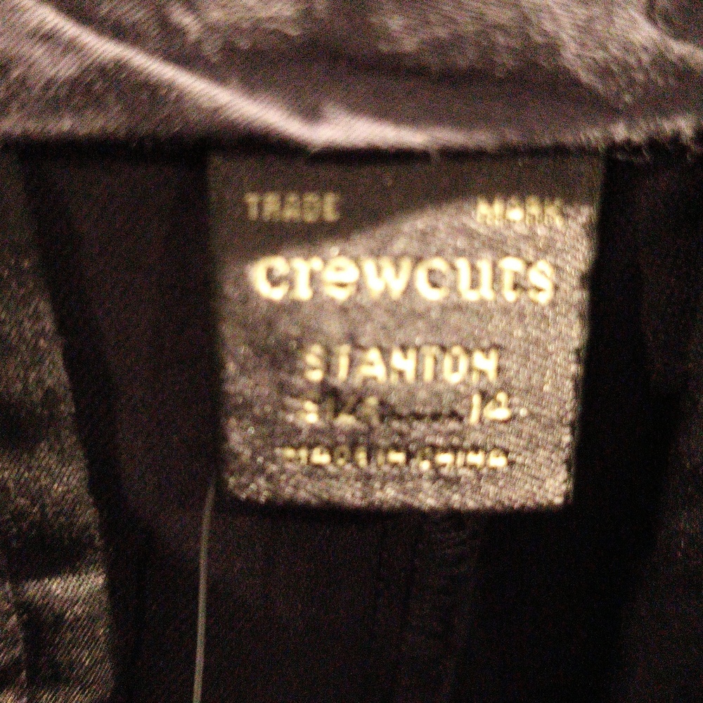 NWT Crewcuts Navy Shorts Size 14